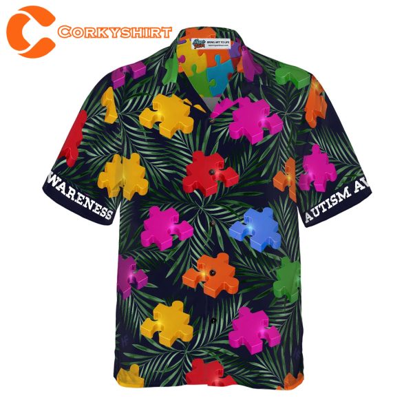 Autism Tropical Summer Hawaiian Shirt