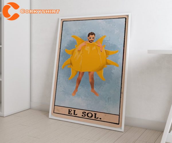 Bad Bunny El Sol Tarot Un Verano Sin Ti Music Poster
