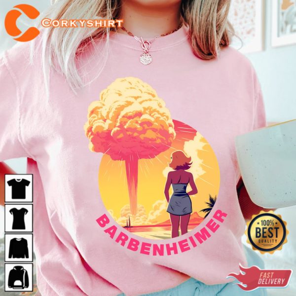 Barbenheimer Boom Gift For Fan T-Shirt