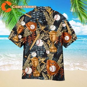 Baseball Hawaiian Shirt For Men