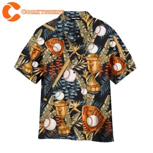 Baseball Hawaiian Shirt For Men