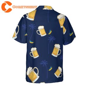 Beer Blue Summer Hawaiian Shirt