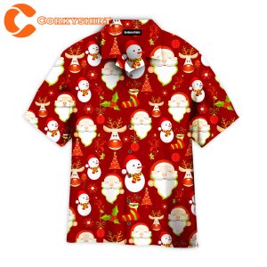 Believe In Magic Of Christmas Pattern Aloha Hawaiian Shirts
