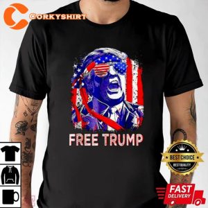 Best Free Donald Trump 4th Of July Day T-Shirt