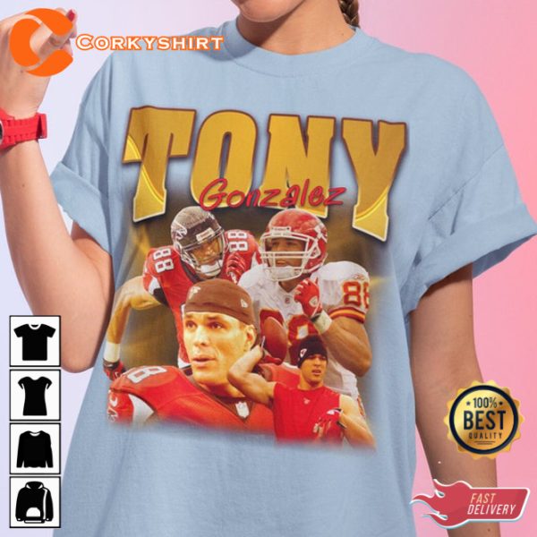 Best Gift Idea For Fan Tony Gonzalez Unisex T-Shirt