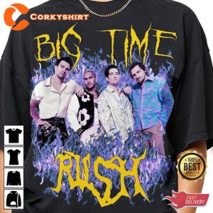 Big Time Rush Band Metal Unisex Bootleg T-Shirt