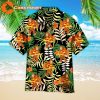 Bigfoot Pizza Funny Tropical Hawaiian Shirt