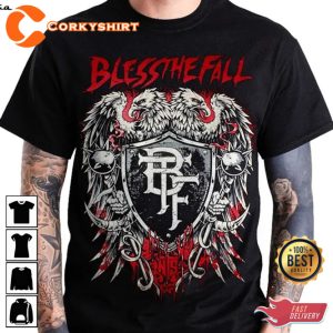 Blessthefall Phoenix Logo Sketched Graphic Unisex T-Shirt
