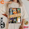 Bluey Halloween Sublimation Design T-shirt