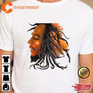 Bob Marley Lion Face Unisex T-Shirt