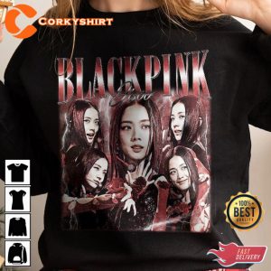 Born Pink Merch Kpop Band Featuring Blackpink Unisex T-Shirt