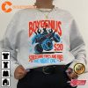 Boygenius ReSET Tour 2023 Screeching Tires And Fire Graphic T-Shirt
