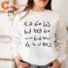 CARTOON DRAWN BOOBS BOOBIES LINE DRAWING T-SHIRT