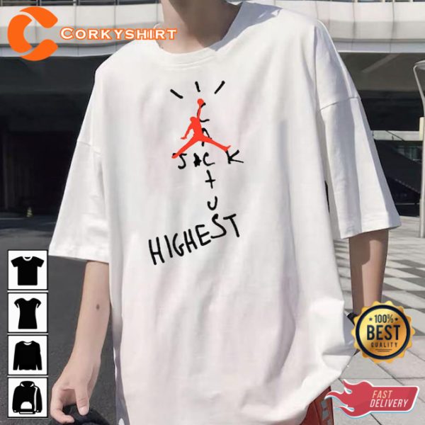 Cactus Jack Highest Travis Scott Rap T-Shirt