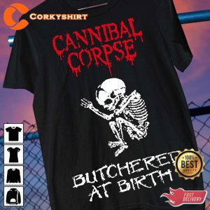 Cannibal Corpse Metalica Classic Rock Style Inspired T-Shirt