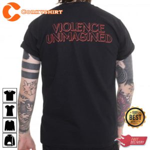 Cannibal Corpse Violence Unimagined Cover Black Unisex T-Shirt