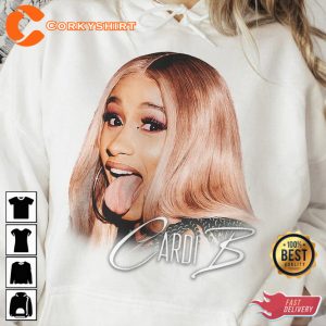 Cardi B Rap Concert 2023 Hiphop Unisex Gift Bootleg T-Shirt