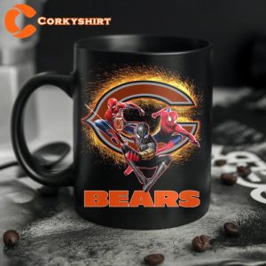 Chicago Bears Spider Man No Way Home Coffee Mug