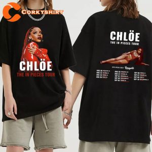 Chloe In Pieces Tour Second Leg Fans Club Concert T-Shirt