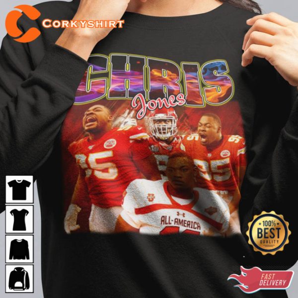 Chris Jones Tackle Titan Football Lover T-Shirt