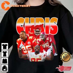 Chris Jones Timeless Icon Throwback Legend T-Shirt