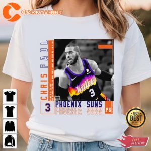 Chris Paul Basketball Edit Poster Suns Unisex T-Shirt
