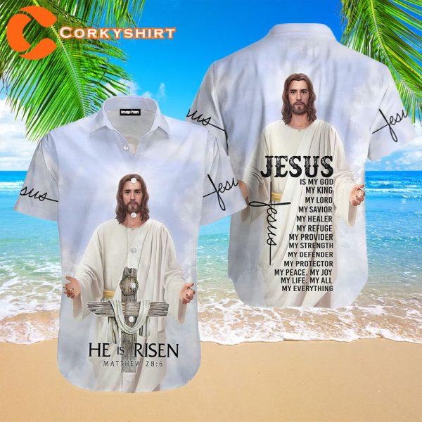 Christian Jesus Easter Hawaiian Shirt