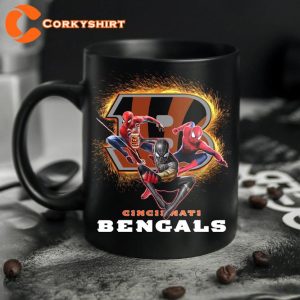 Cincinnati Bengals Spider Man No Way Home Coffee Mug