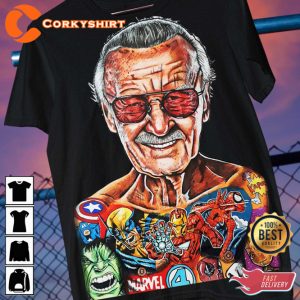 Comic Book Writer Superheroes Father Legend Stan Lee T-Shirt