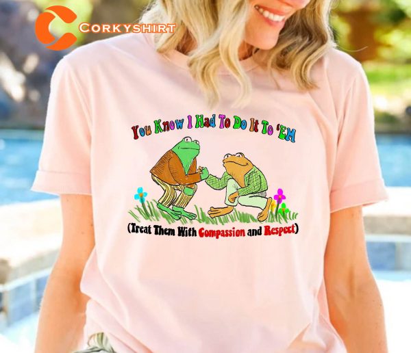 Compassion Respect Frog And Toad Vintage Classic Book T-Shirt