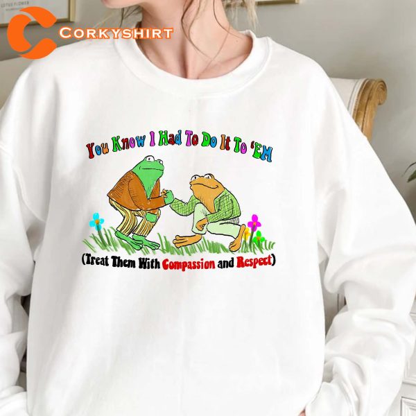 Compassion Respect Frog And Toad Vintage Classic Book T-Shirt