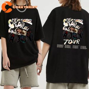 Corinne Bailey Rae Black Rainbows Tour 2023 Concert T-Shirt