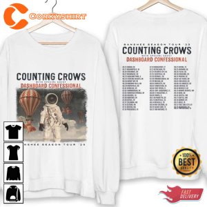 Counting Crows Banshee Season Tour 2023 Fan T-Shirt