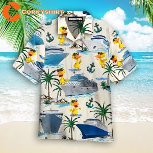 Cruising Duck Hawaiian Shirt For Men Women