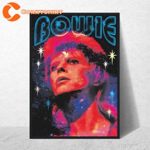 David Bowie Band Wall Art Music Memorabilia Concert Poster