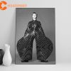 David Bowie Black And White Vintage Photography Inspired Wall Art Poster