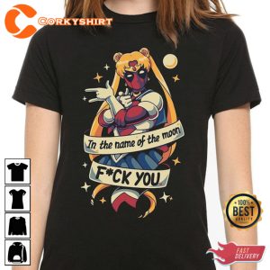 Deadpool Sailor Moon Funny T-Shirt