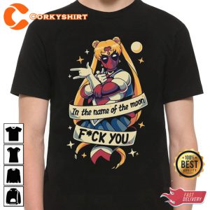 Deadpool Sailor Moon Funny T-Shirt