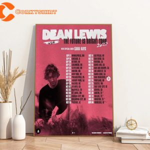 Dean Lewis The Future is Bright Tour 2023 Singer Poster Gift For Fans