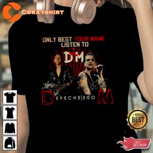 Depeche Mode Signatures Fans Club T-shirt