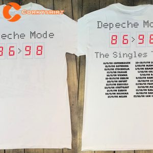 Depeche Mode The Singles Tour 86-98 T-Shirt