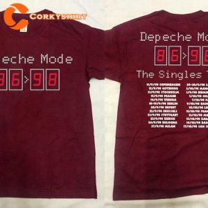 Depeche Mode The Singles Tour 86-98 T-Shirt