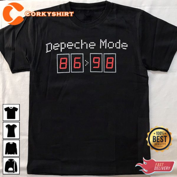 Depeche Mode The Singles Tour 86-98 T-Shirt