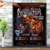 Destruction Tour 2023 Home Decor Wall Art Poster