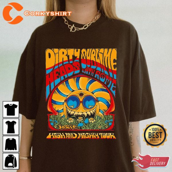 Dirty Head Sublime Music  Tour 2023 T-Shirt