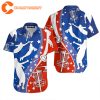 Disc Golf Us Flag Hawaiian Shirt For Men