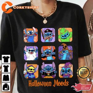 Disney Mickey And Friends Characters Halloween T-Shirt