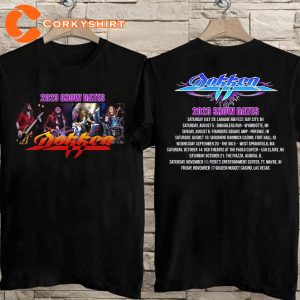 Dokken Tour July 2023 Show Dates T-Shirt