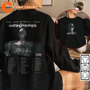 Double Sided Nothing Nowhere The Void Eternal Tour 2023 Concert T-Shirt