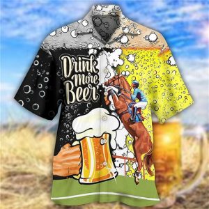 Drink more Beer 3D Print Hawaiian Shirt